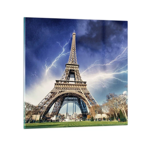 Quadro em vidro - Senhora das Tempestades - 70x70 cm