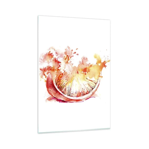 Quadro em vidro - Refresco suculento - 80x120 cm