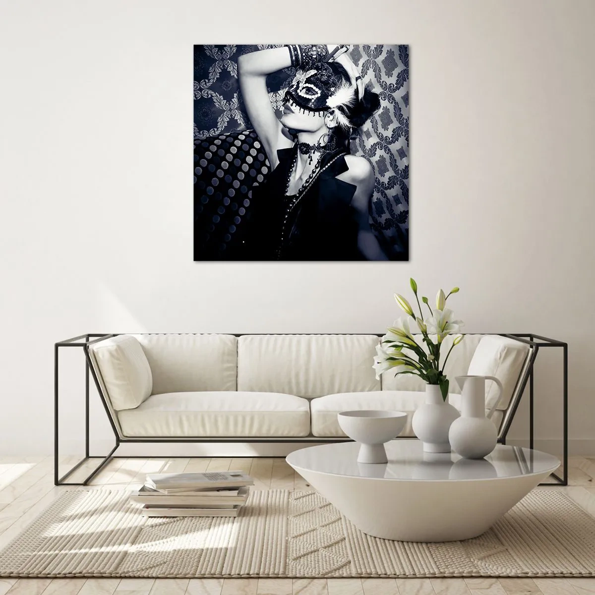 Quadro em vidro - Decorações, ornamentos, desenhos... - 50x50 cm