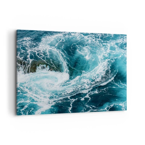 Quadro em tela - Portões para o Interior da Terra - 100x70 cm