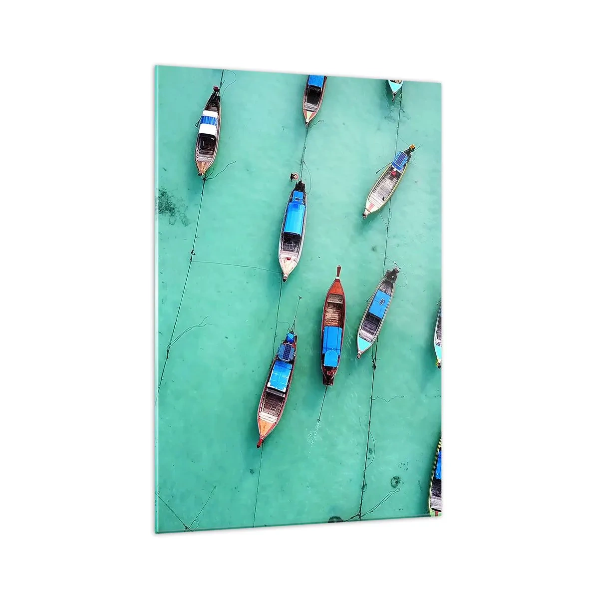 Quadro em vidro - Na alegre expectativa - 70x100 cm