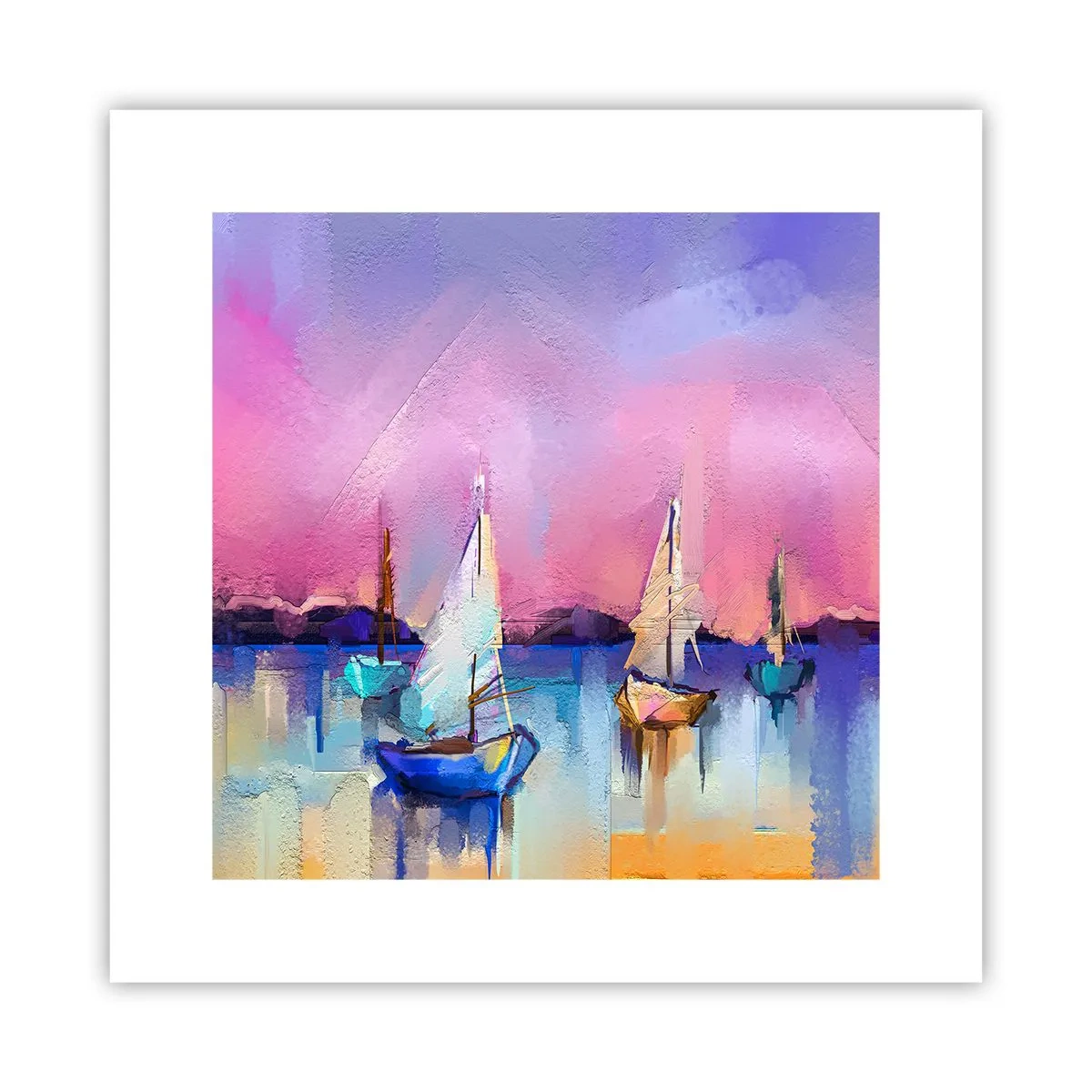 Pôster - Direção: águas largas - 30x30 cm
