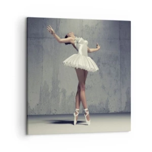 Quadro em tela - Leve como um pássaro - 50x50 cm