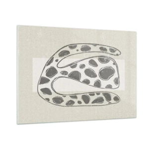 Quadro em vidro - Uma criatura estranha - 100x70 cm