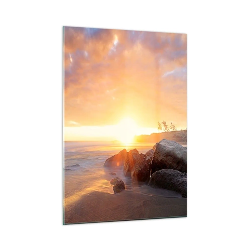 Quadro em vidro - A brisa luminosa da noite - 50x70 cm