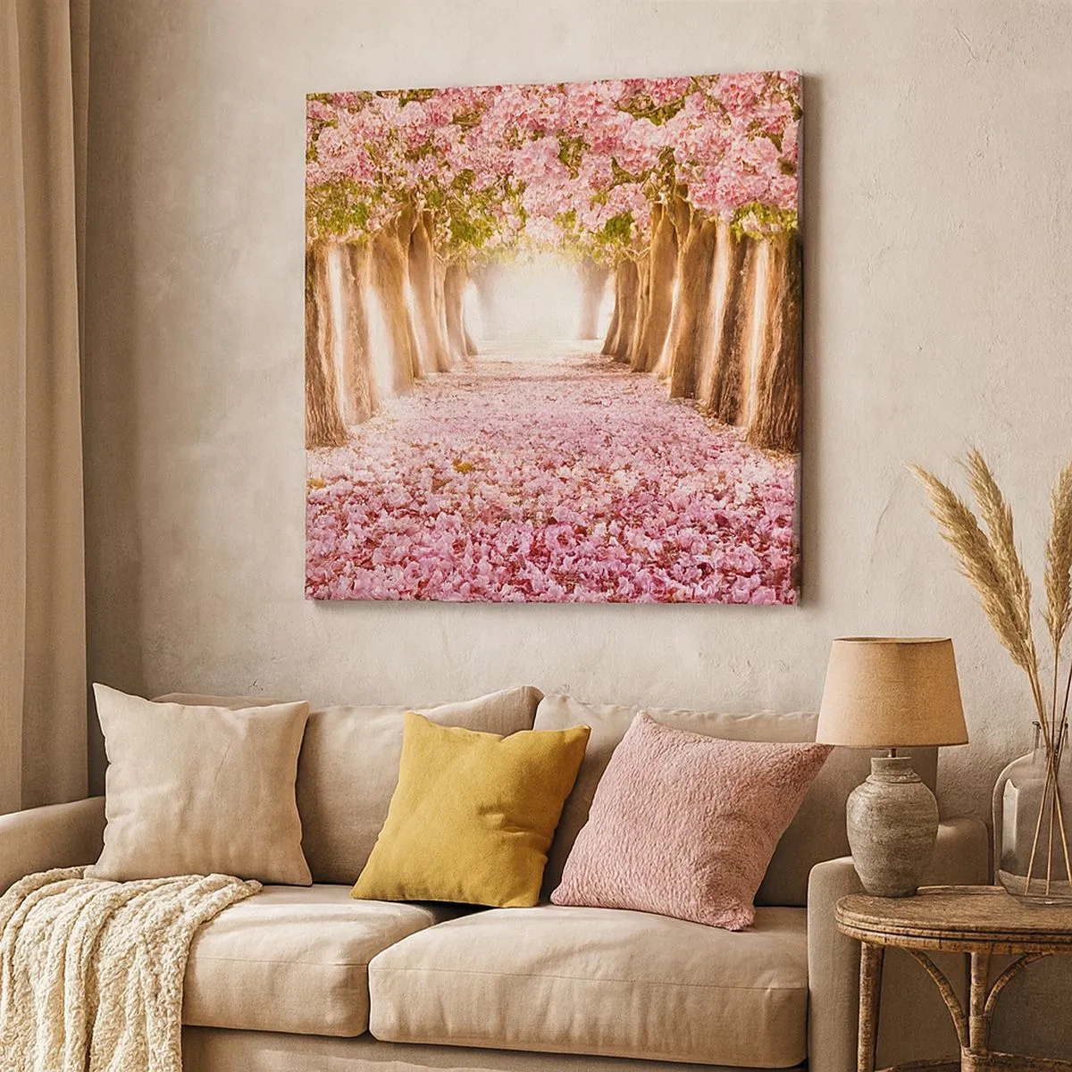 Quadro em tela - O Caminho para o Paraíso - 30x30 cm