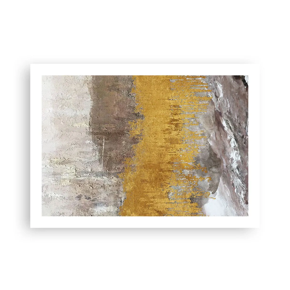 Pôster - Uma explosão dourada - 70x50 cm