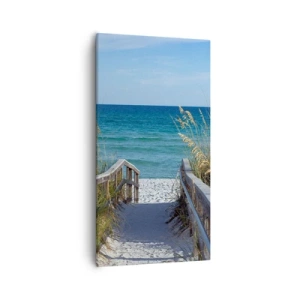 Quadro em tela - Ao sol, ao vento - 55x100 cm