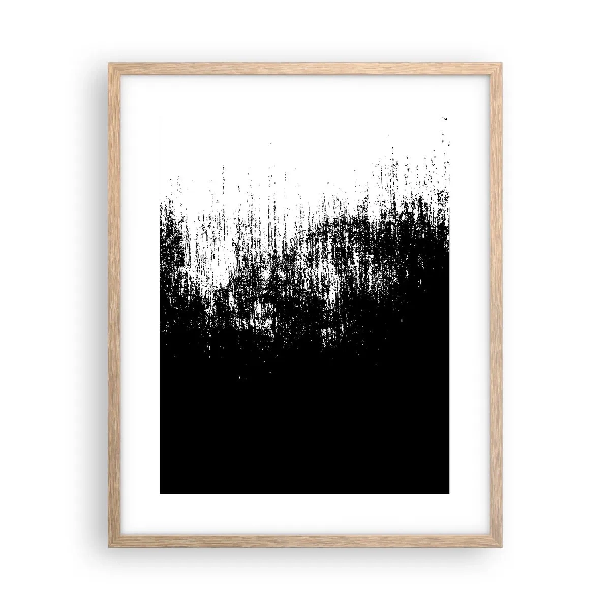 Pôster com moldura de carvalho claro - E o vencedor é... - 40x50 cm