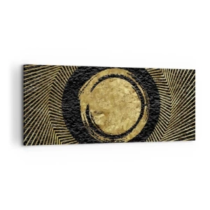 Quadro em tela - Composição glamourosa - 120x50 cm