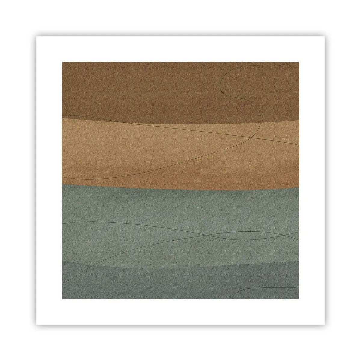Pôster - Composição horizontal - 40x40 cm
