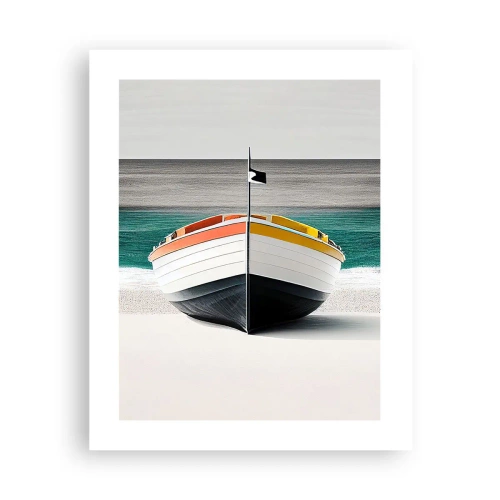 Pôster - No seu lugar - 40x50 cm