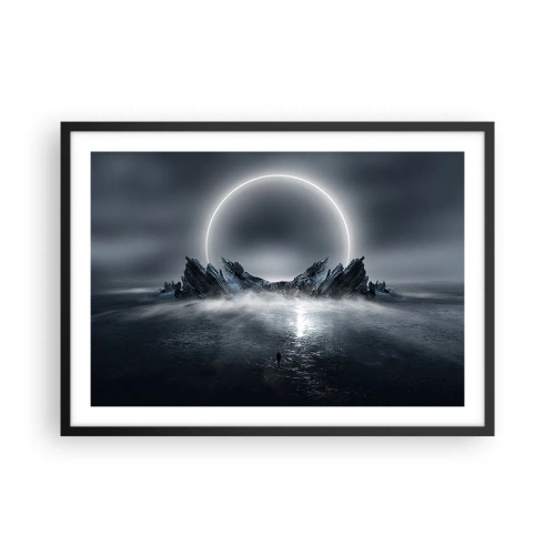 Pôster com moldura preta - O fim da história - 70x50 cm