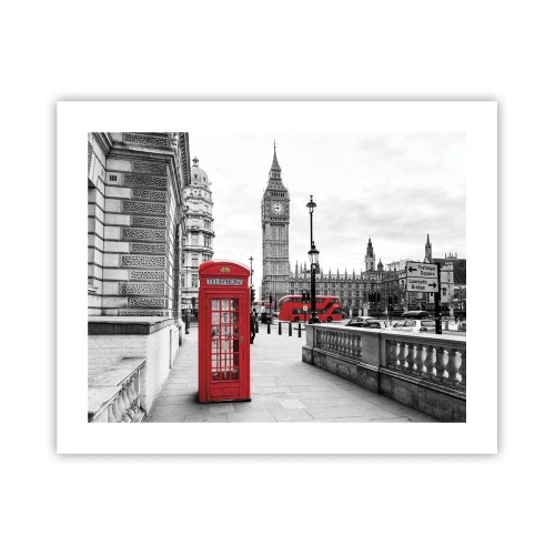 Pôster - Sem dúvida, Londres - 50x40 cm