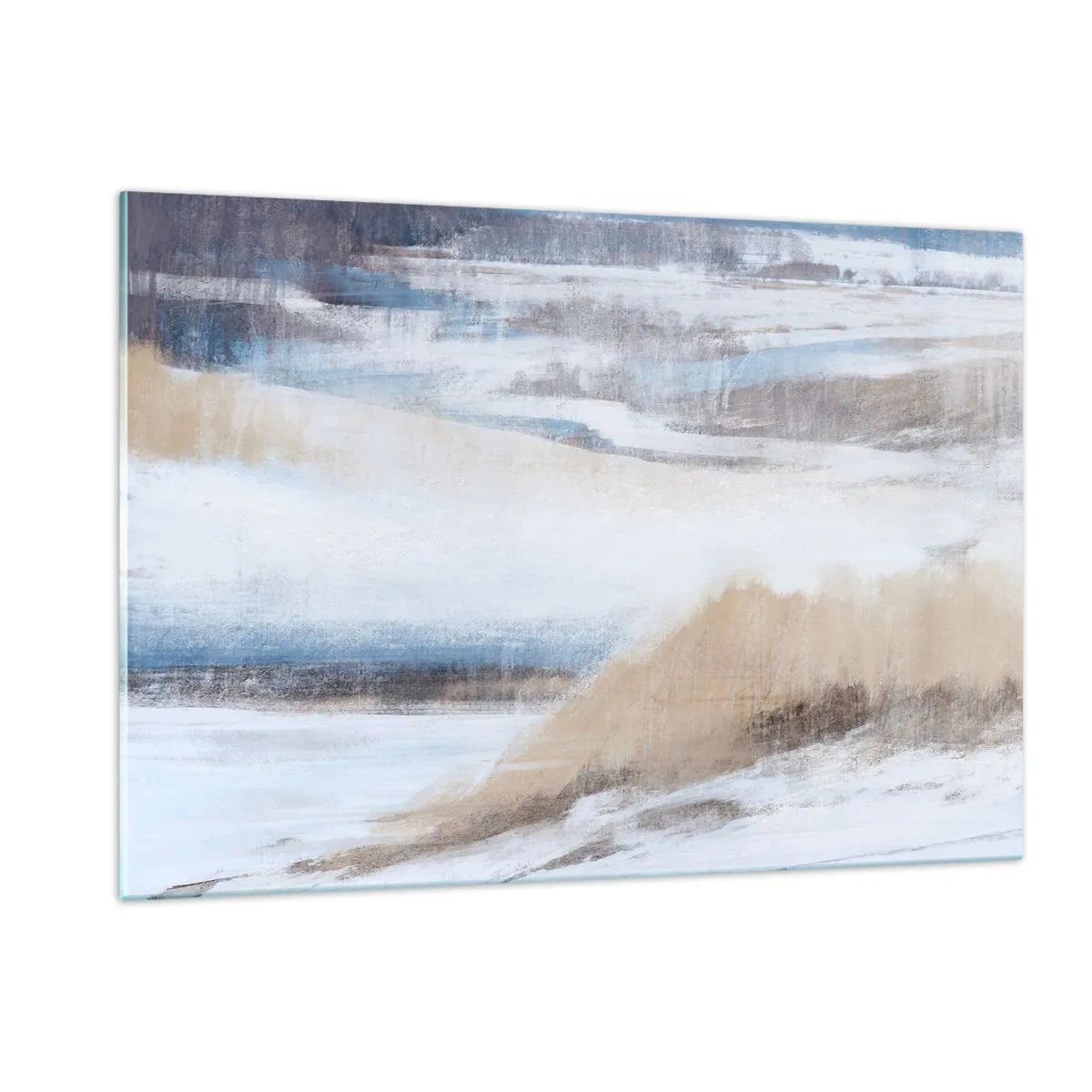 Quadro em vidro - Composição de inverno - 120x80 cm
