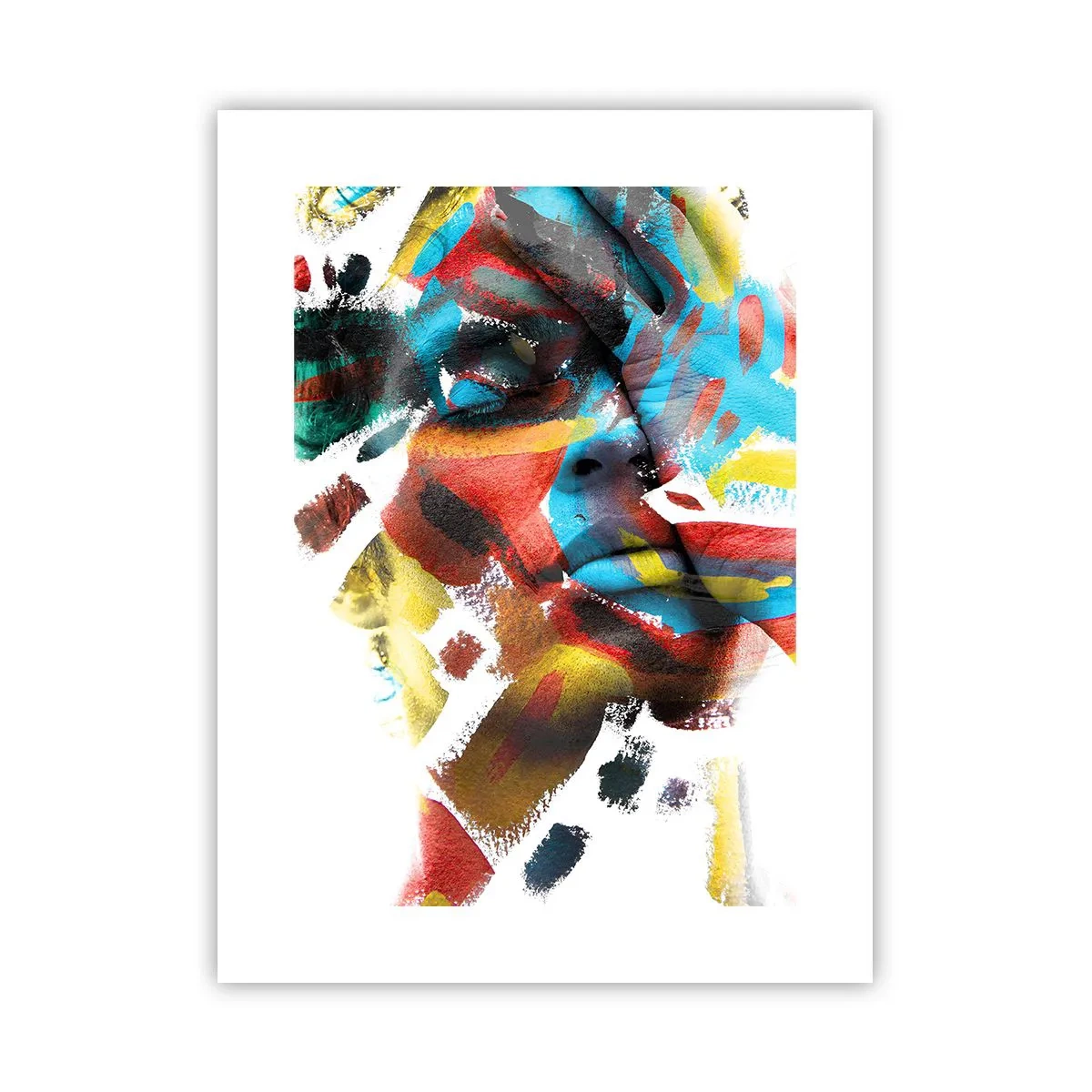 Pôster - Personalidade colorida - 30x40 cm