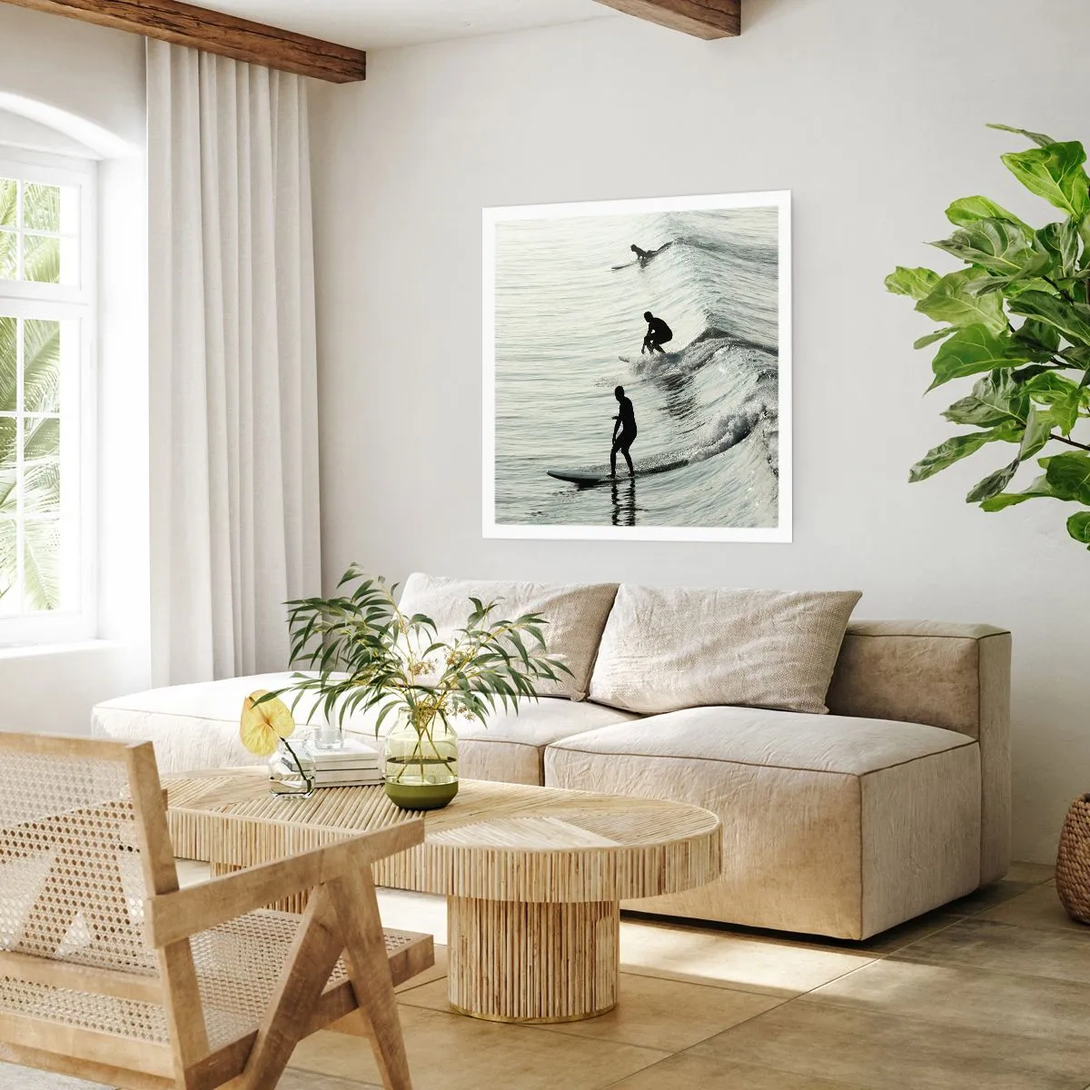 Pôster - Para conhecer a onda - 60x60 cm