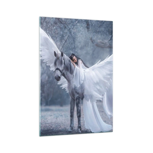 Quadro em vidro - Momento inspirado - 70x100 cm