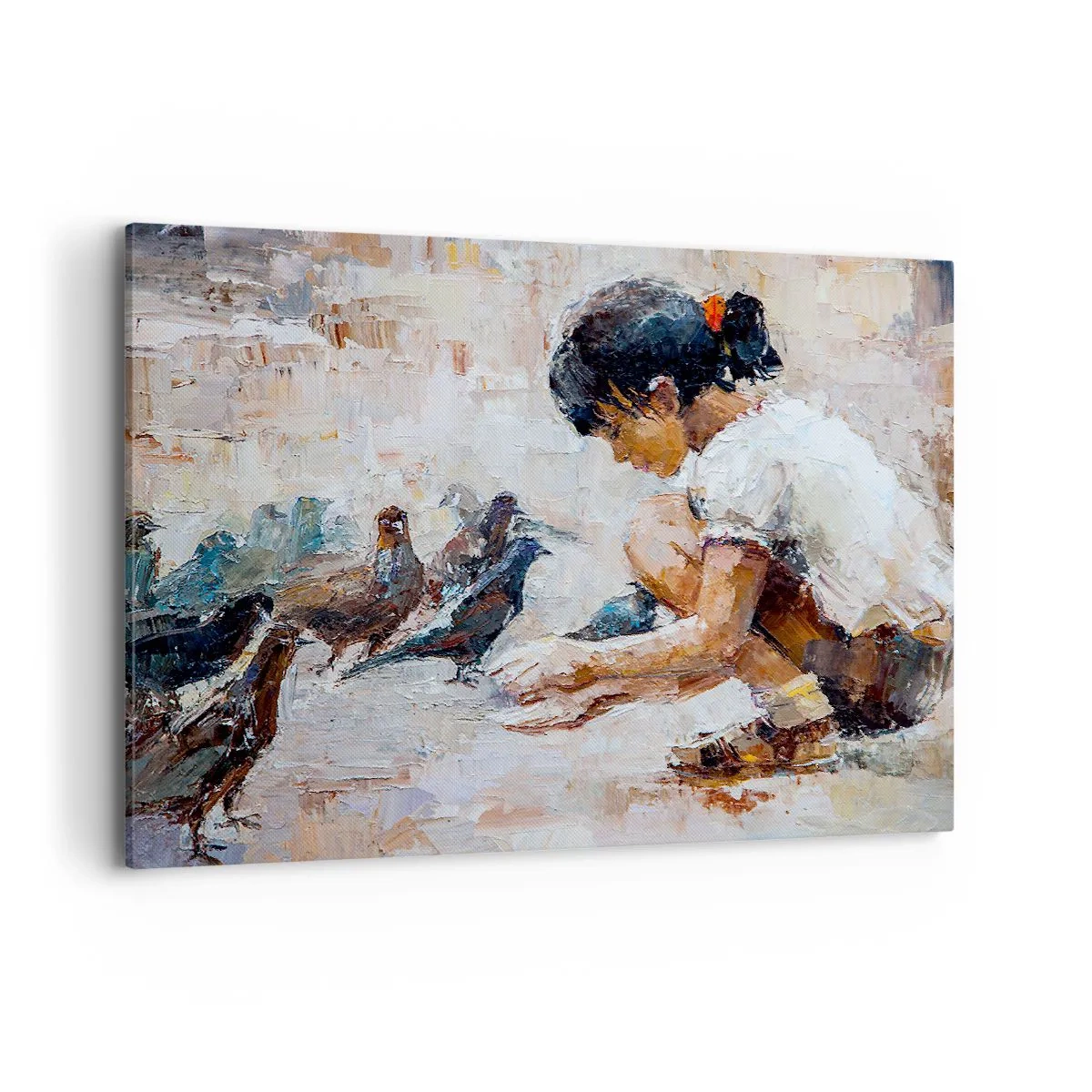 Quadro em tela - Pequenos e queridos - 120x80 cm