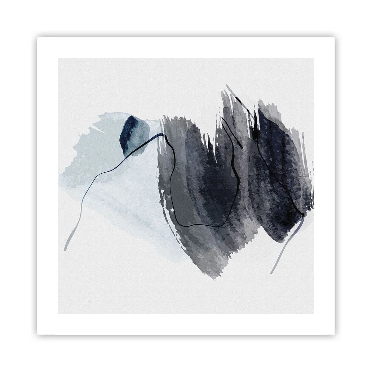 Pôster - Intensidade e movimento - 50x50 cm