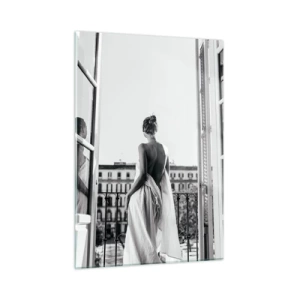 Quadro em vidro - Despertar dos sentidos - 50x70 cm