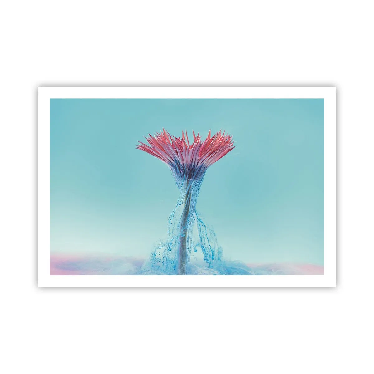 Pôster - Num abraço revigorante - 91x61 cm