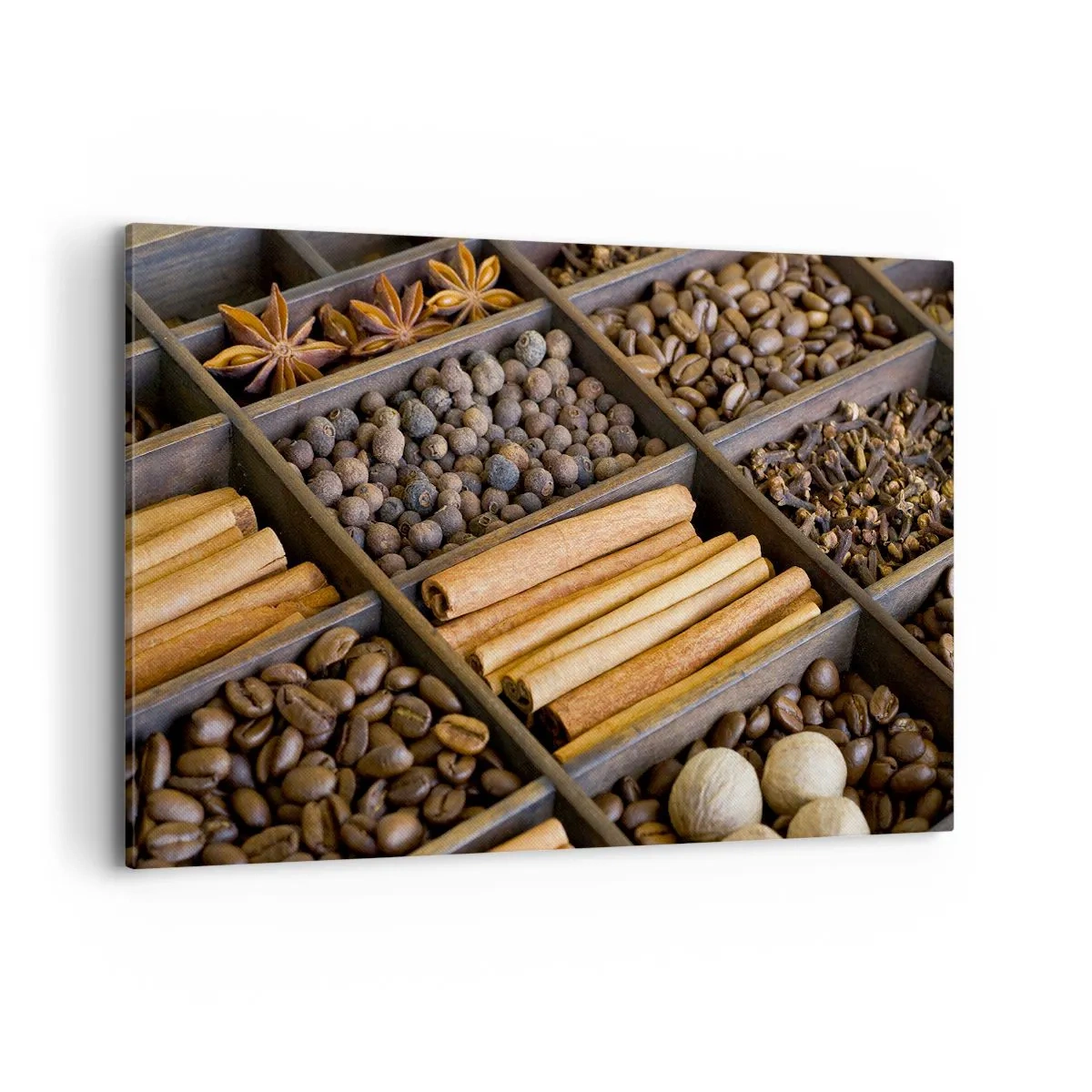 Quadro em tela - Um tesouro de aromas - 120x80 cm