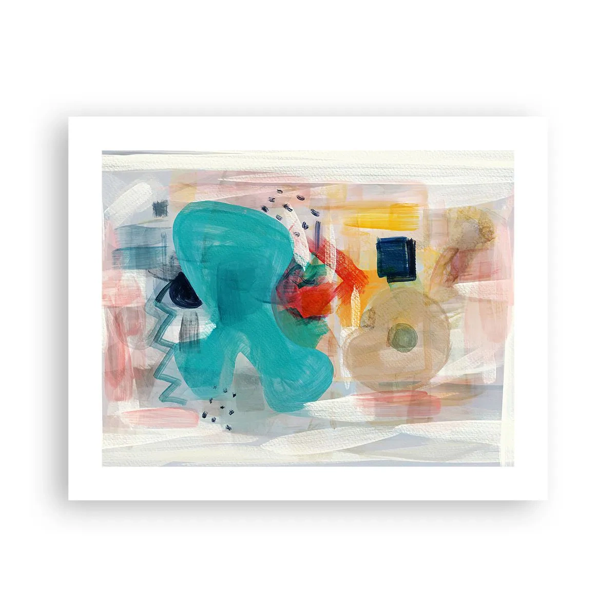 Pôster - Jogo colorido - 50x40 cm