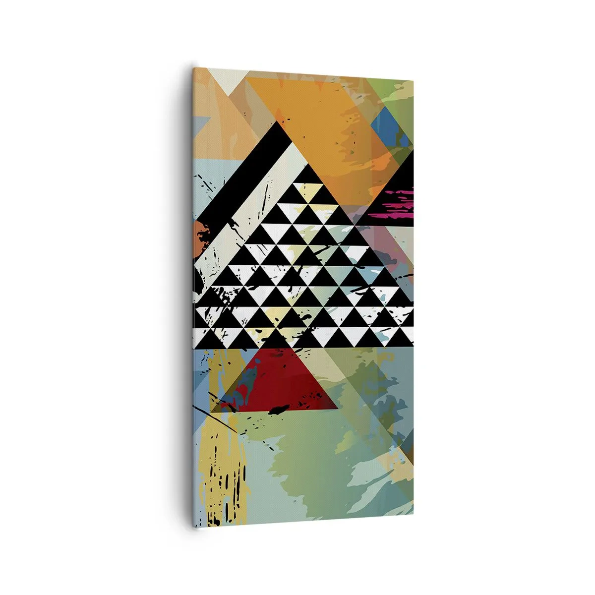 Quadro em tela - Como é simples - 65x120 cm