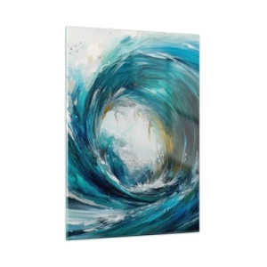 Quadro em vidro - Portal do mar - 50x70 cm