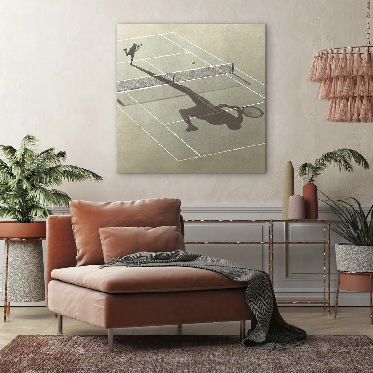 Quadro em tela - Supera-te - 50x50 cm