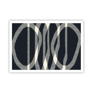 Pôster - Uma tentativa de quebrar a escuridão - 100x70 cm