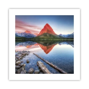 Pôster - Calor e frio - 40x40 cm