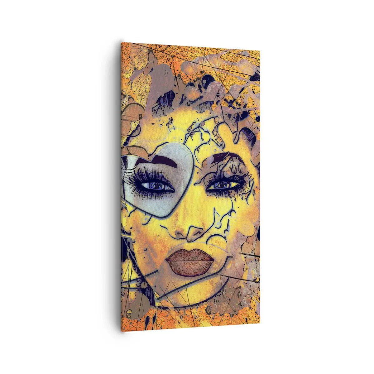 Quadro em tela - Beleza ensolarada - 65x120 cm