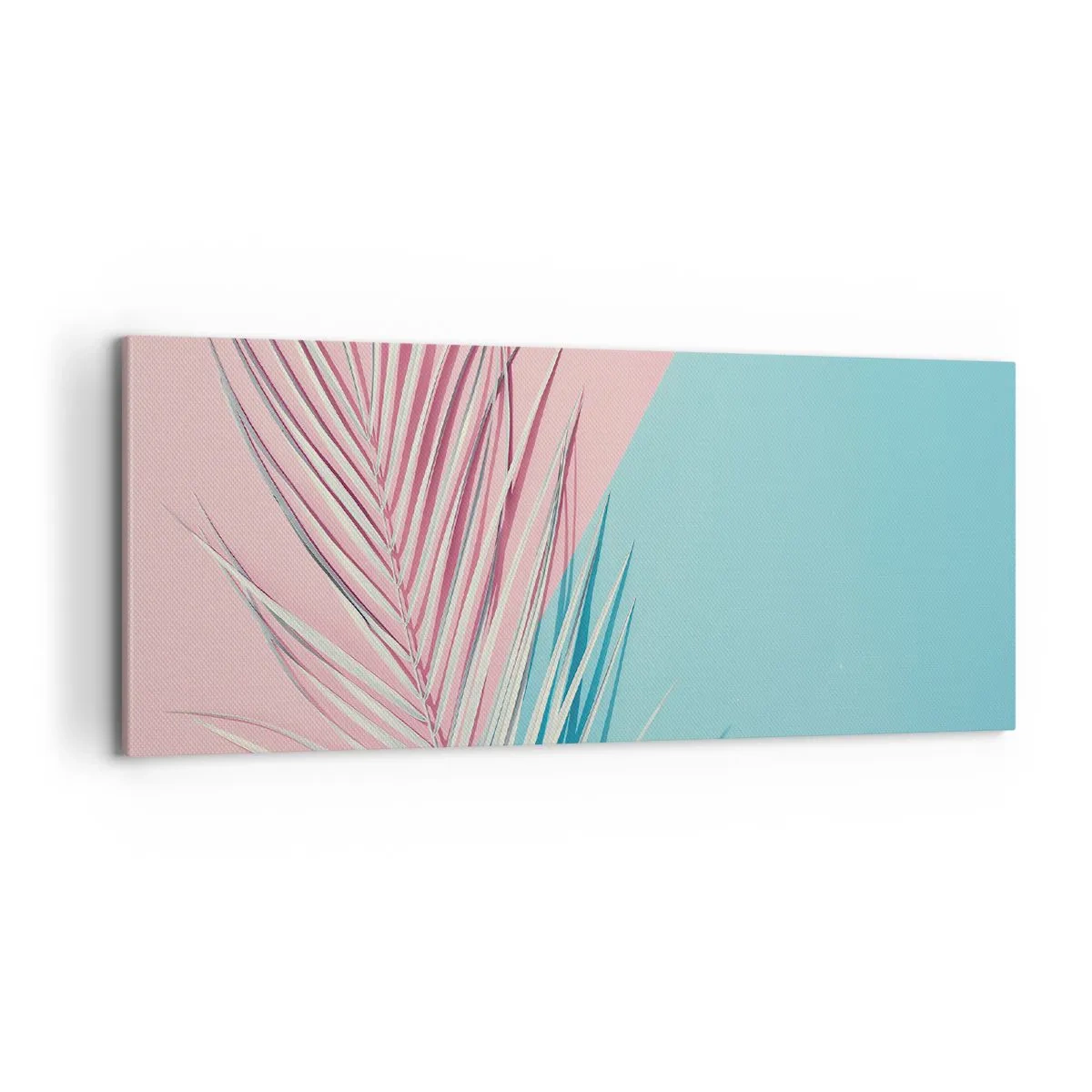 Quadro em tela - Impressão tropical - 100x40 cm