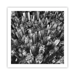 Pôster - Ainda mais alto e mais alto - 60x60 cm