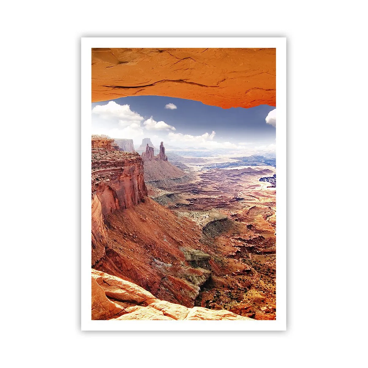 Pôster - Esculpido pela própria natureza - 70x100 cm