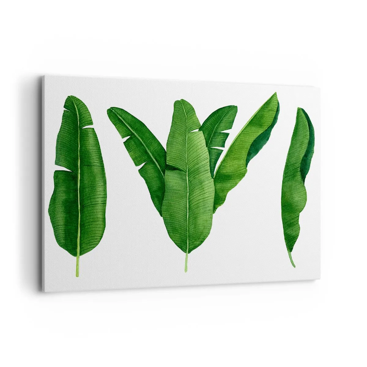 Quadro em tela - Simetria verde - 100x70 cm