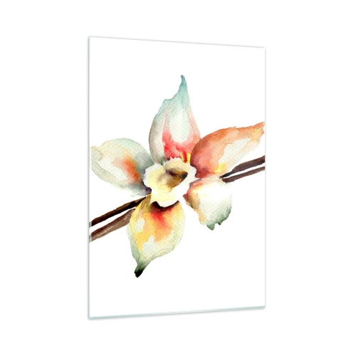 Quadro em vidro - Doçura derramada com tinta - 50x70 cm