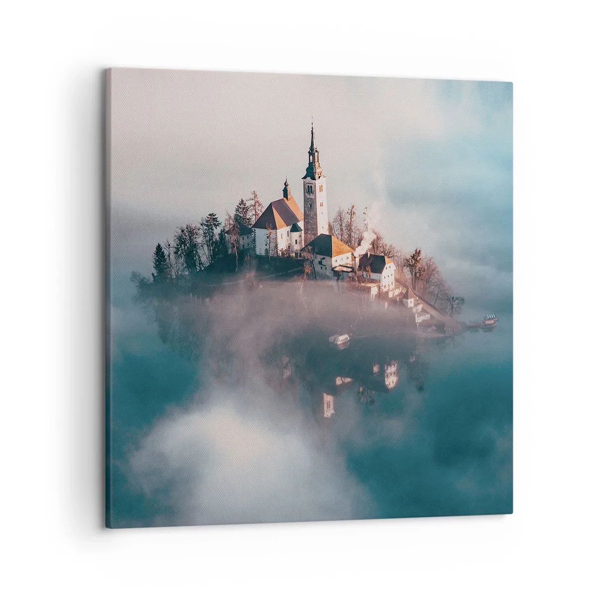 Quadro em tela - A ilha dos Sonhos - 50x50 cm