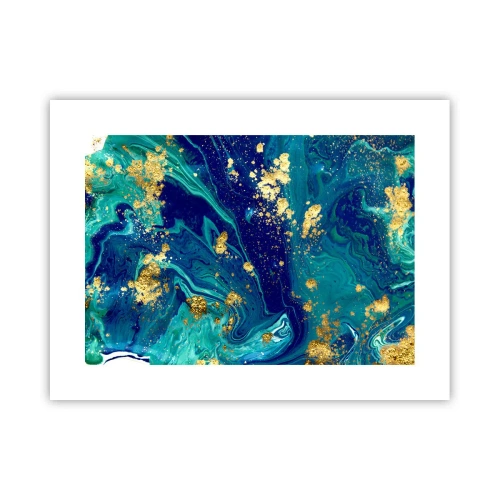 Pôster - Flocos de sol  - 40x30 cm