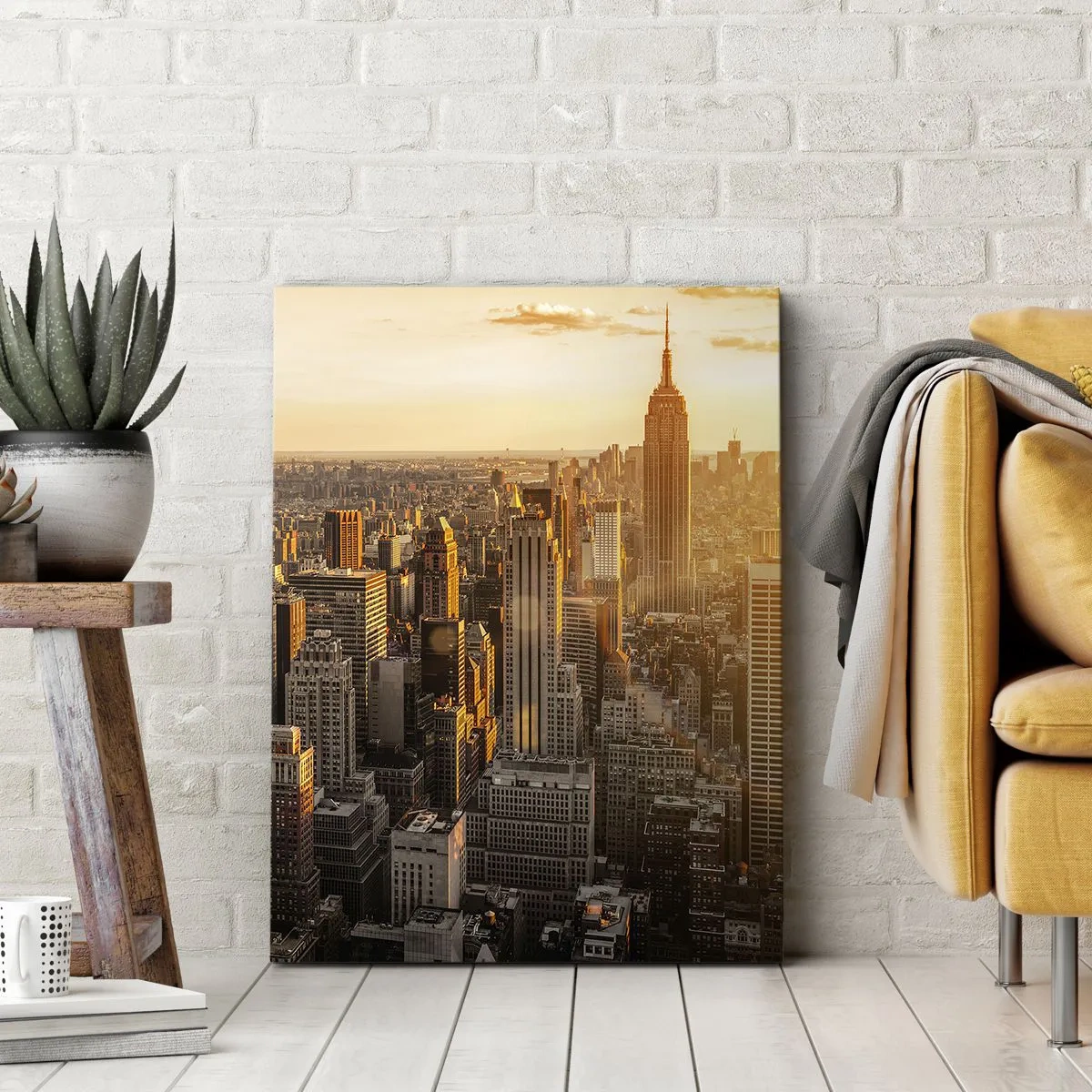 Quadro em tela - Crescer ao sol - 80x120 cm