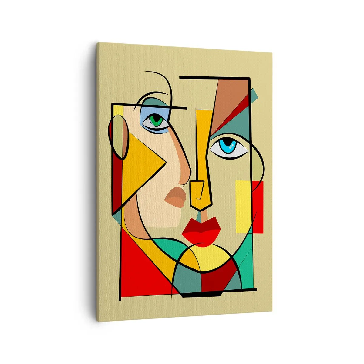 Quadro em tela - Casal que combina - 50x70 cm