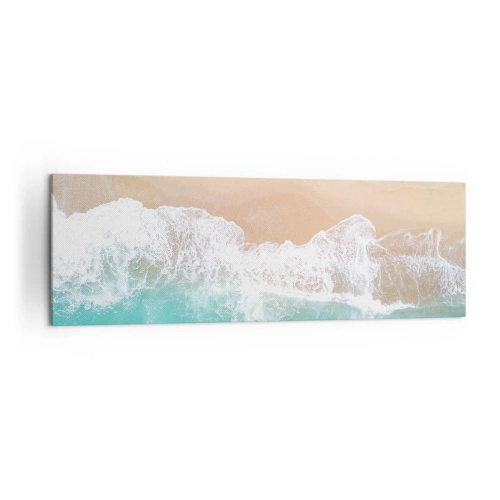 Quadro em tela - Toque carinhoso - 160x50 cm