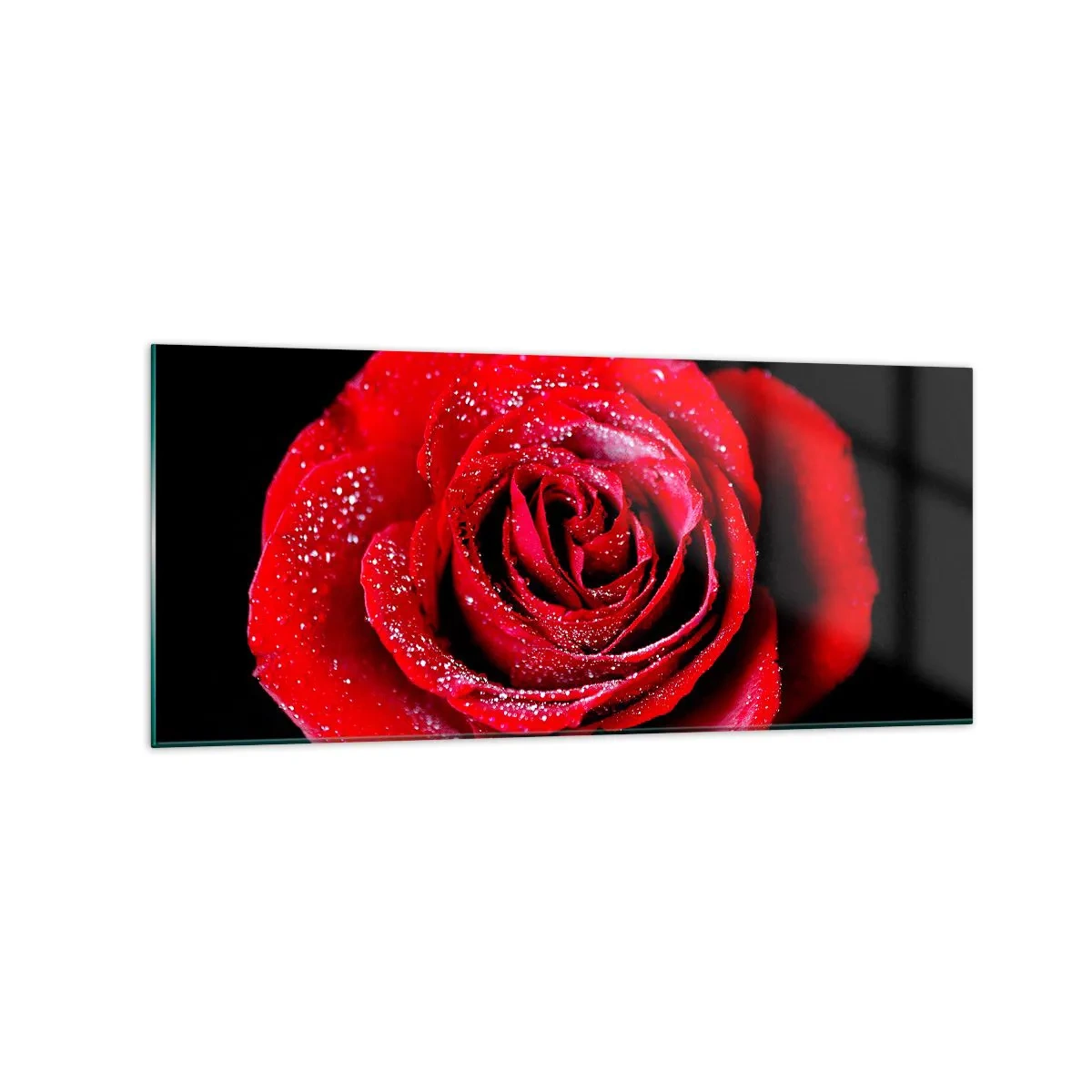 Quadro em vidro - Isso é amor - 120x50 cm