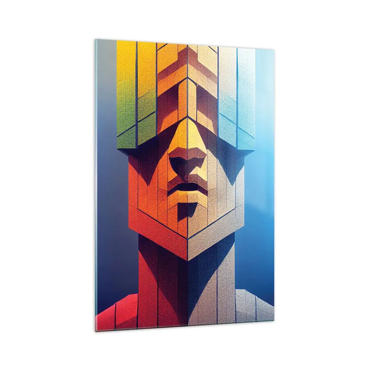 Quadro em vidro - Um homem de princípios - 70x100 cm