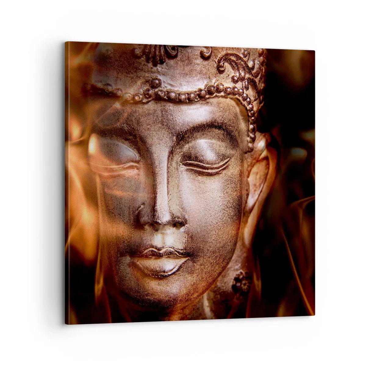 Quadro em tela - Só existe o aqui e agora - 60x60 cm