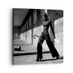 Quadro em tela - Elegância urbana - 30x30 cm