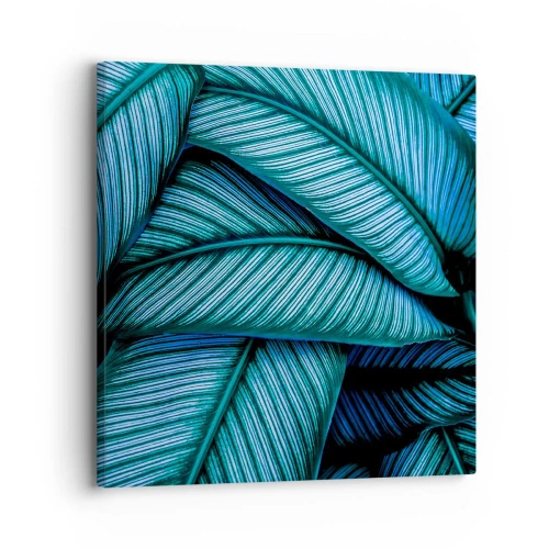 Quadro em tela - Linhas de vida - 30x30 cm