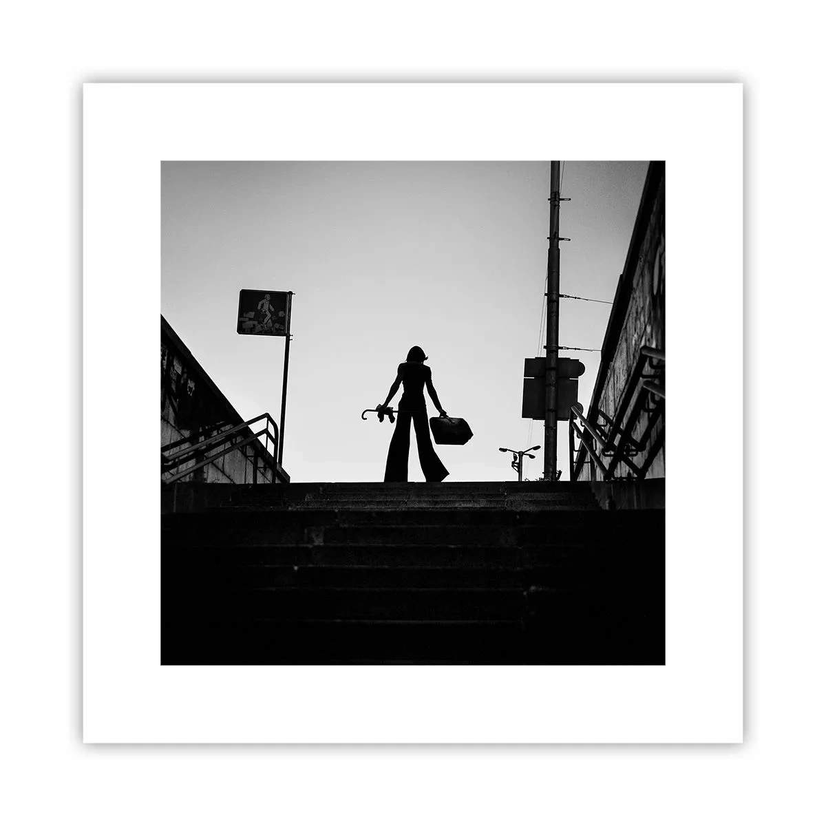 Pôster - Caminhadas urbanas - 30x30 cm